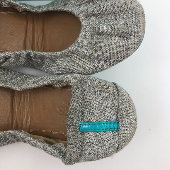 TIEKS by Gavrieli Silver Lake Vegan Ballet Flats 6 Retired - Picture 3 of 10
